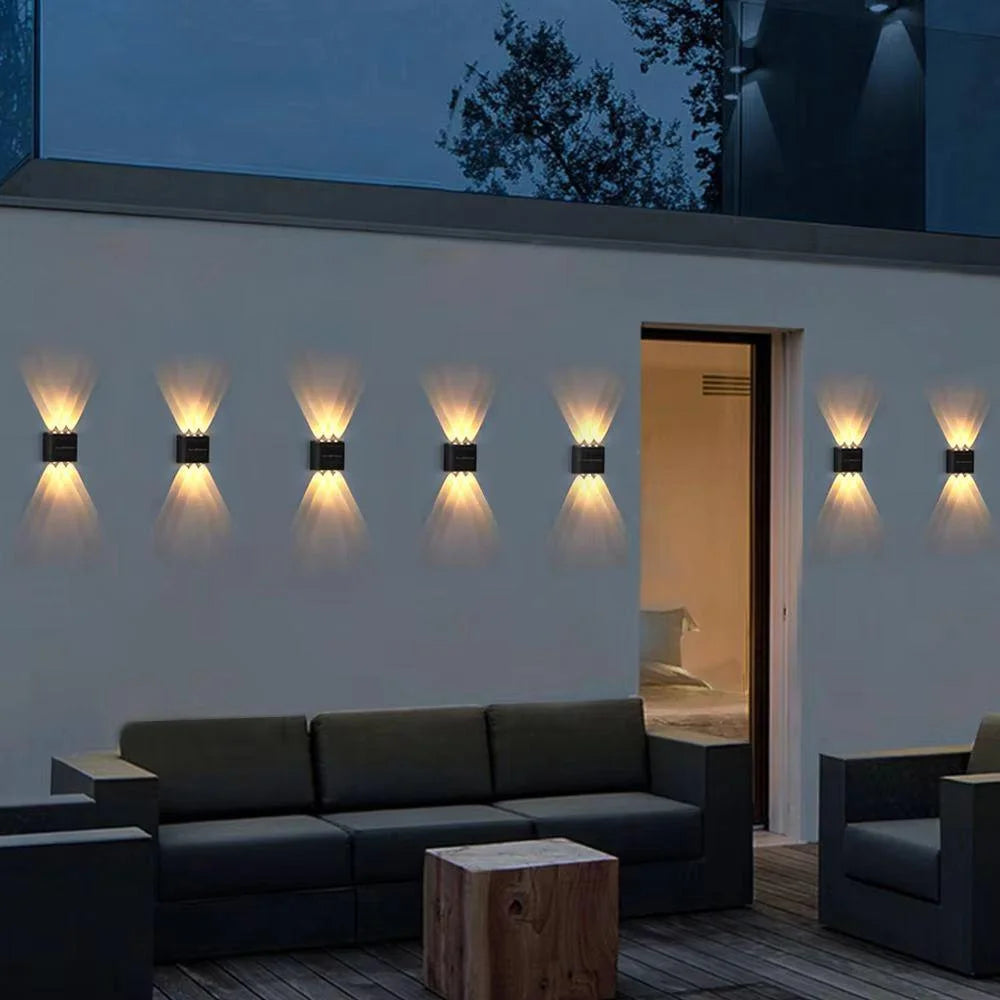 TOP SELLING Solar LED Outdoor Wall Light Waterproof Dusk to Dawn Fence Lamp for Garden Yard Porch Pathway Patio - Home Decor Lighting perfect for evening garden lights
